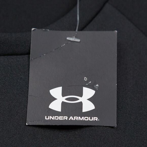 UNDER ARMOUR UA Tech 2.0 Crew Neck Long Sleeve Training Shirt Black Mens M NWT - Picture 4 of 10